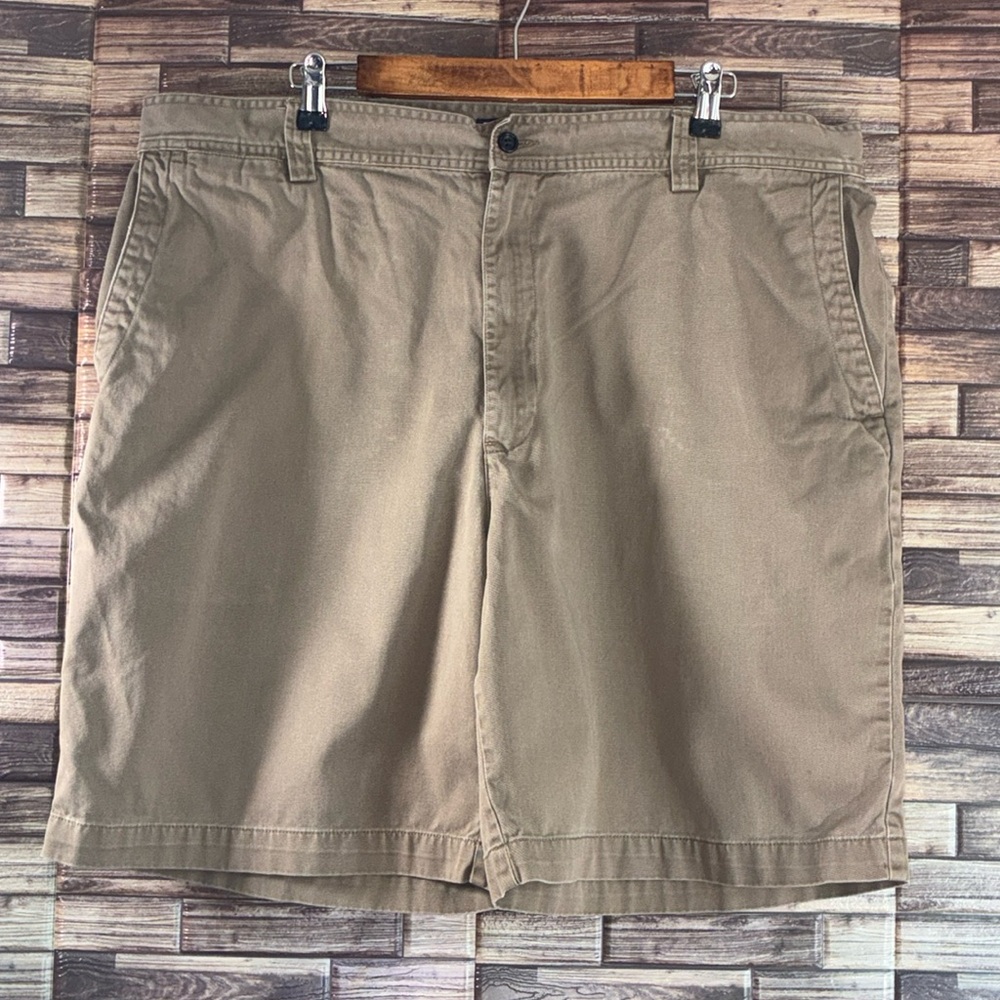 EUC Polo Chino Ralph Lauren Men's Khaki Flat Front Shorts Size 42